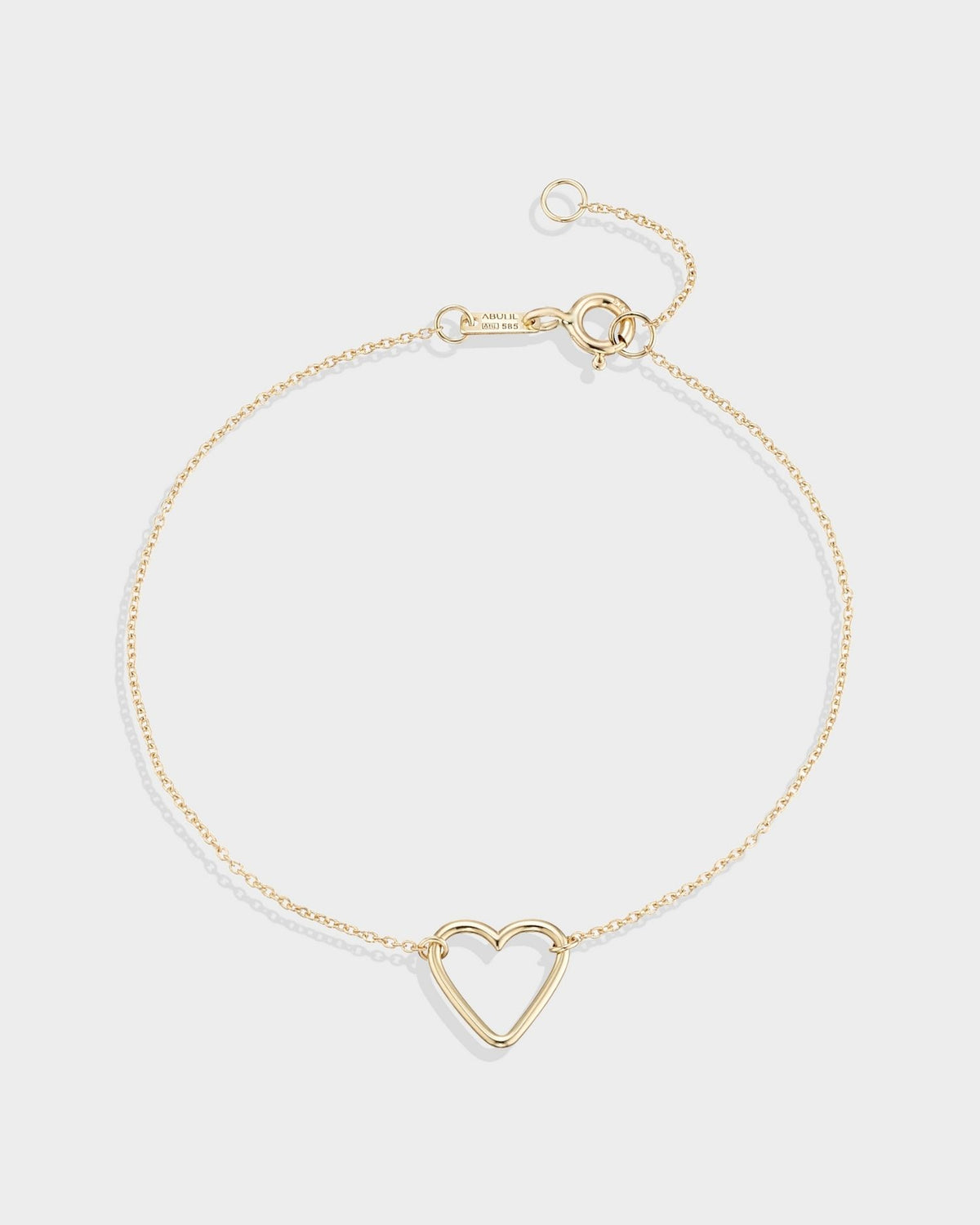 Yellow gold Heart bracelet