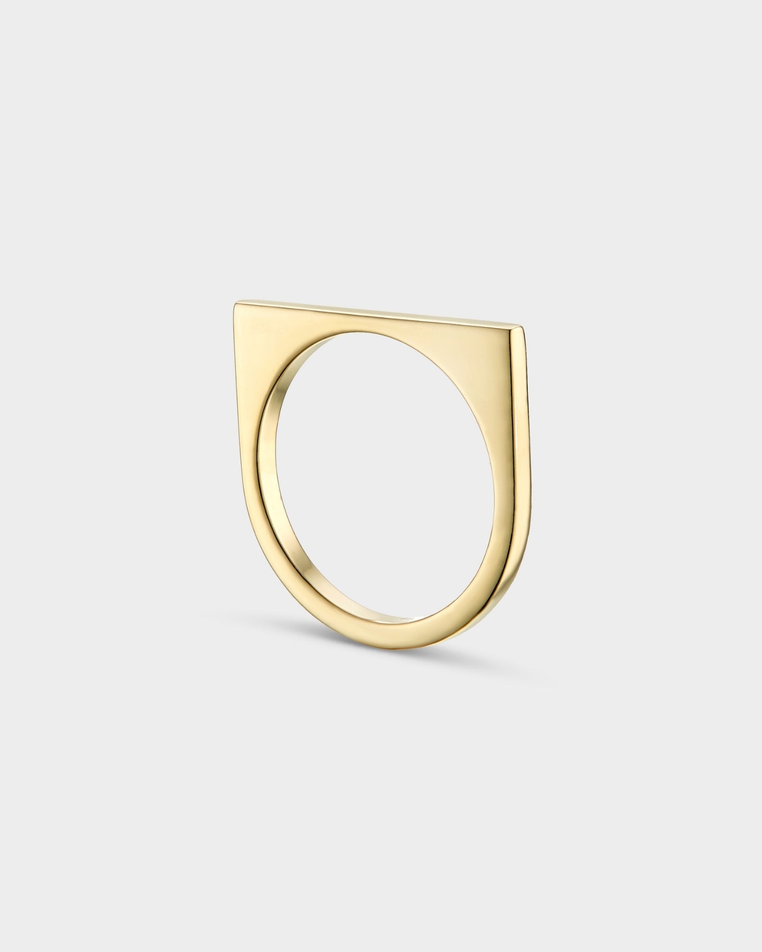 Yellow gold Time Structural ring
