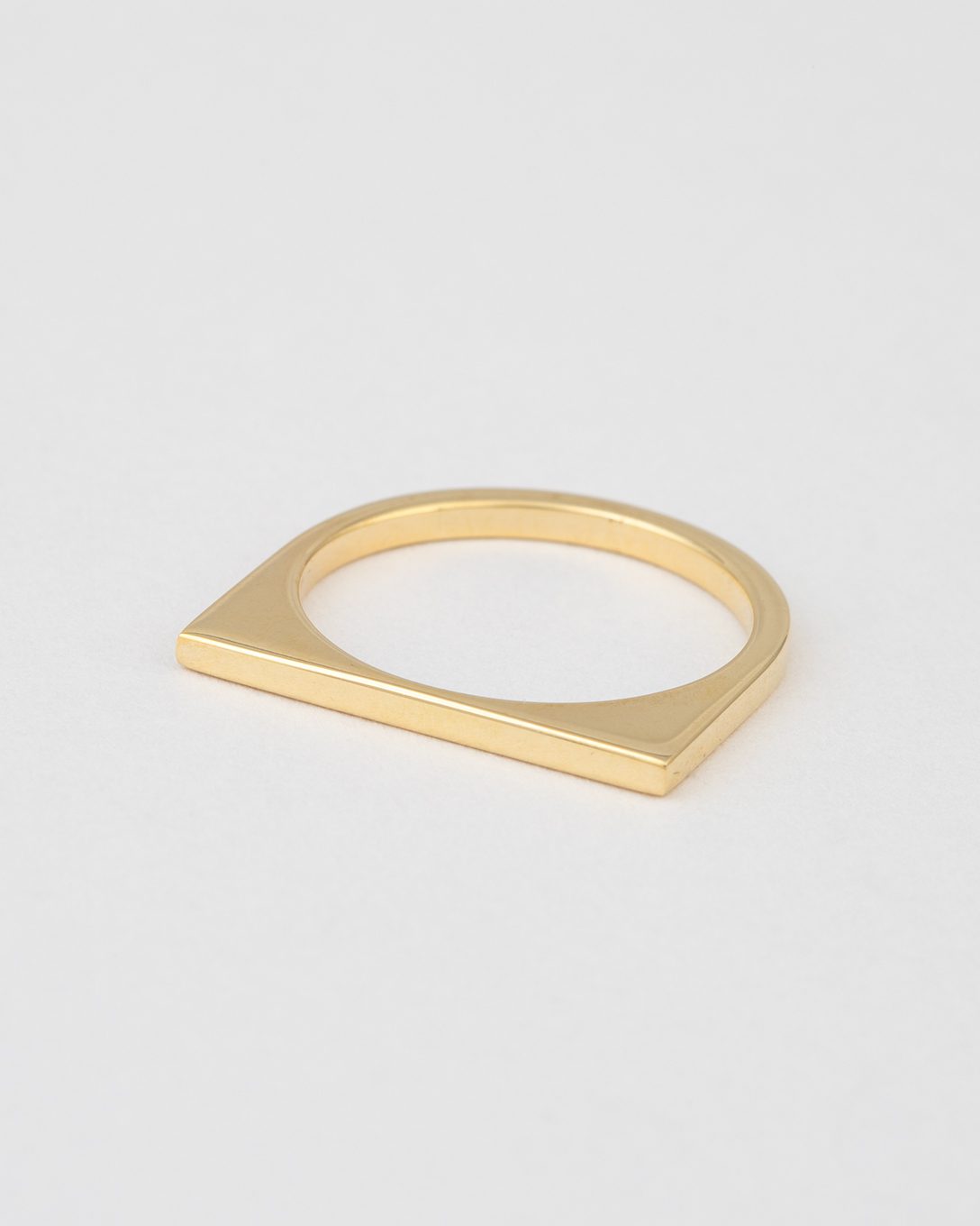 Inel Timpul Structural din aur galben
