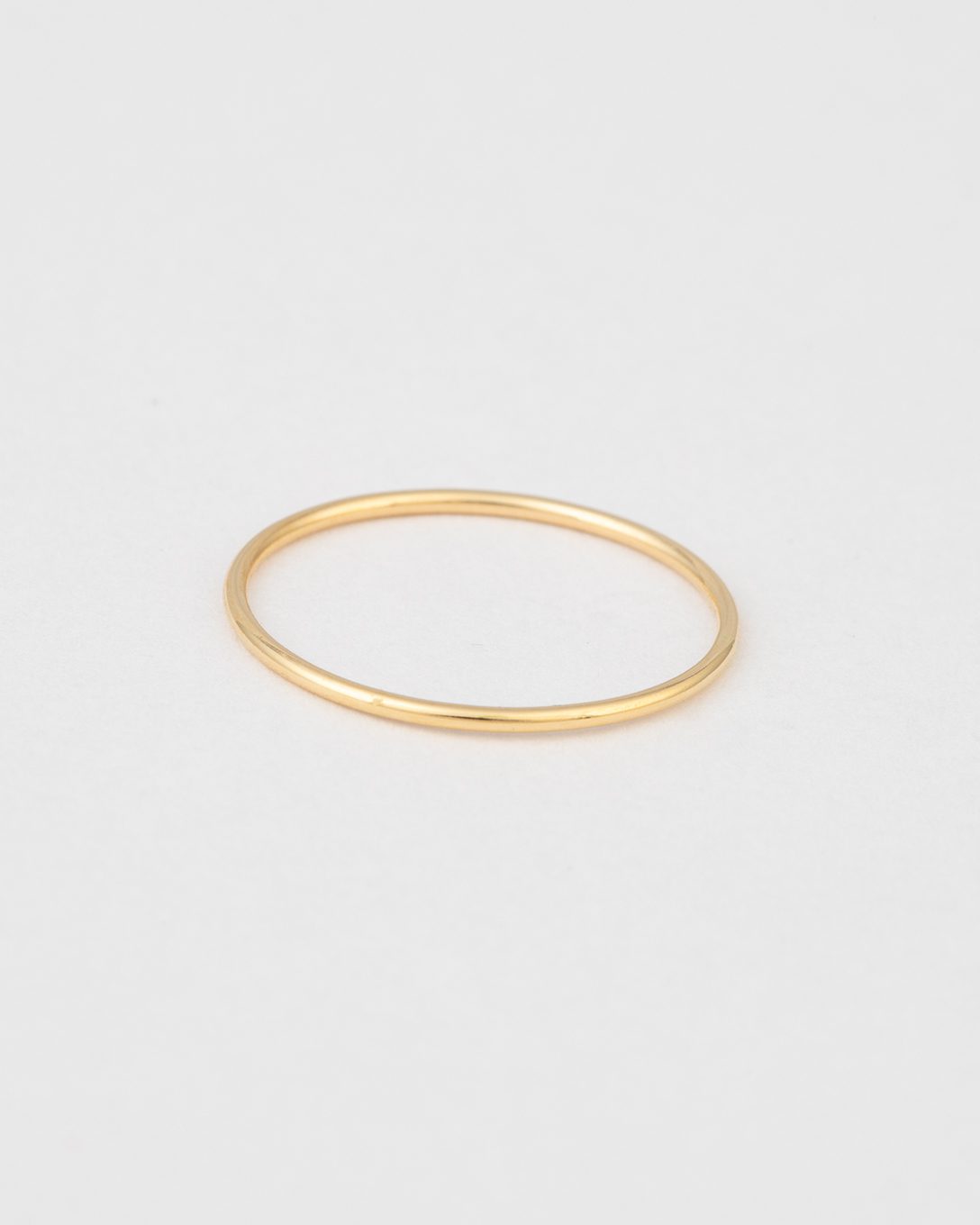 Inel fir din aur galben