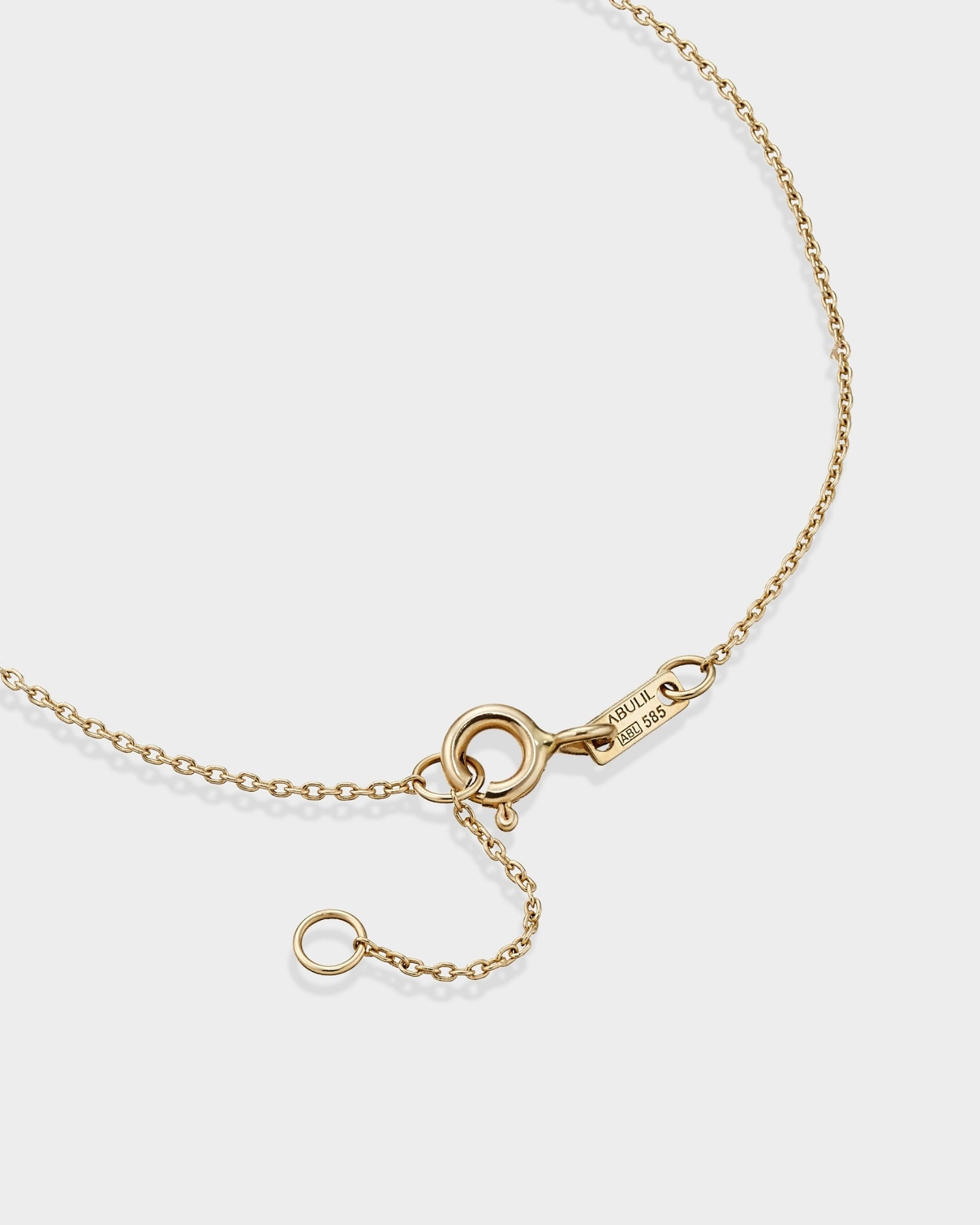 Baguette 14k gold bracelet with ruby gemstone