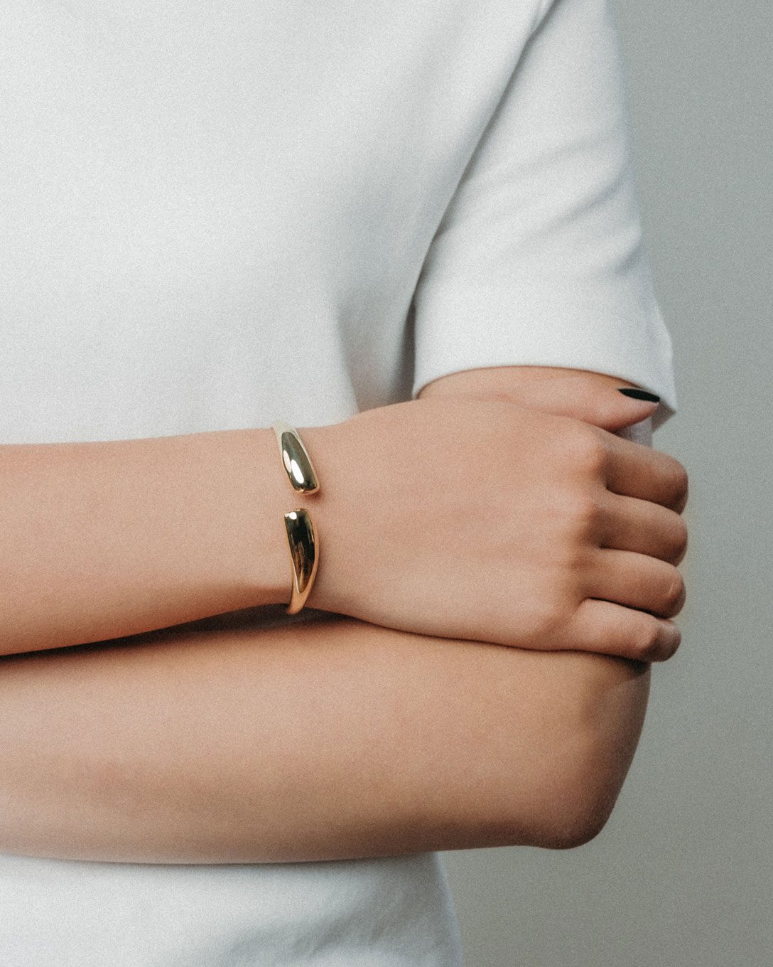 Yellow gold Melted touch bracelet