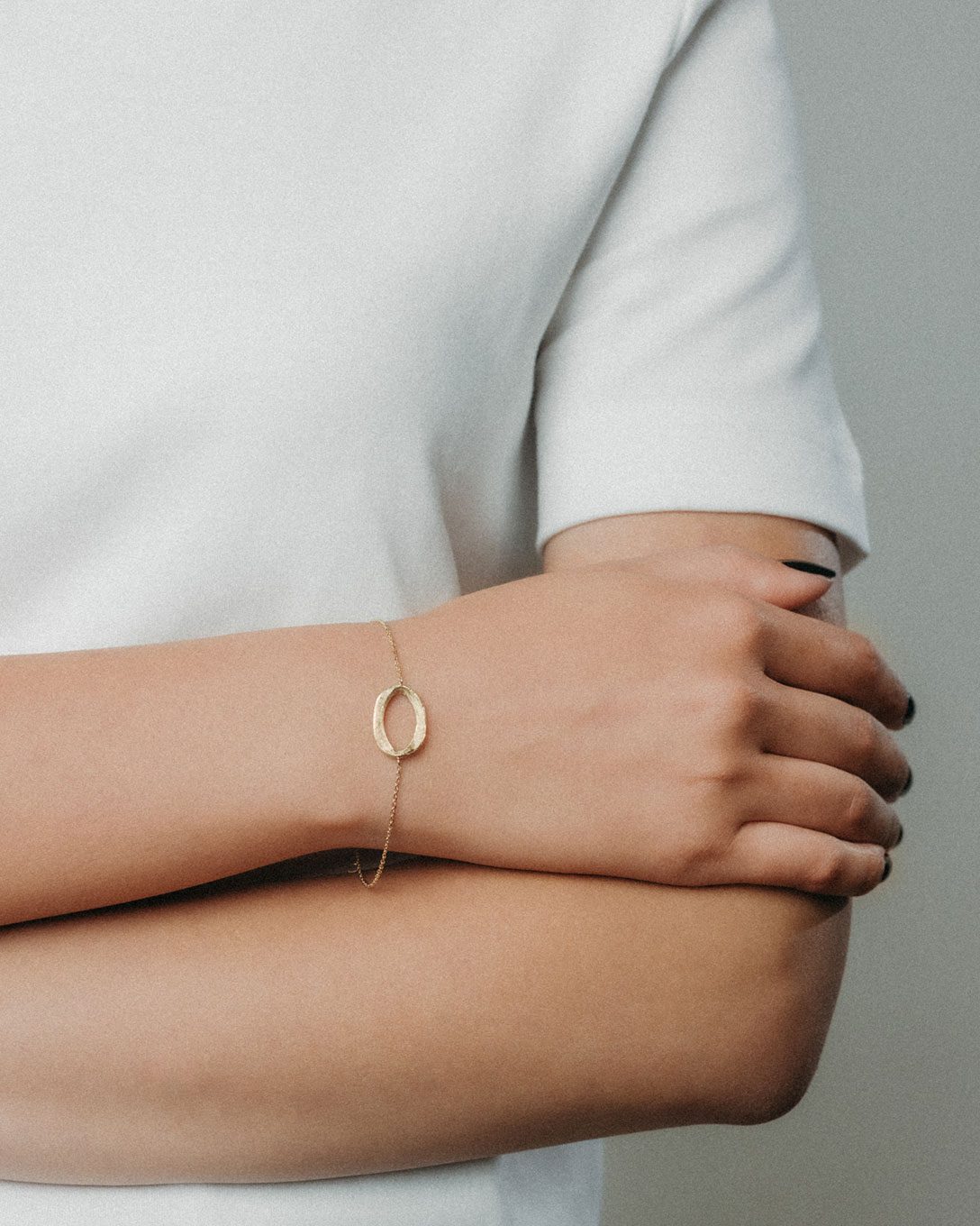 Yellow gold Brushed bracelet