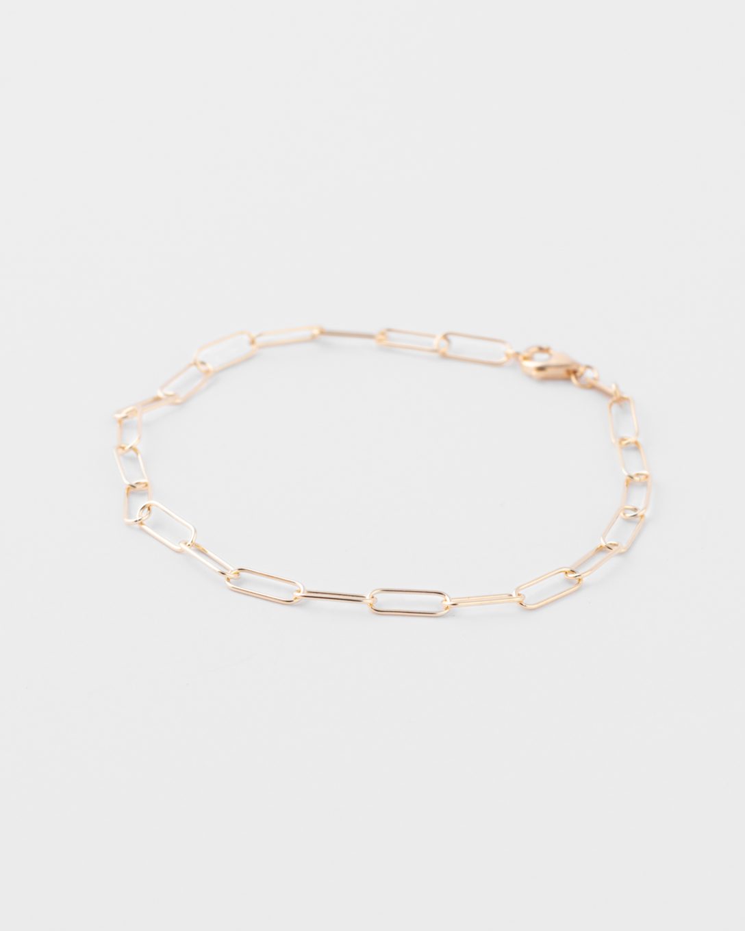Brățară Paperclip din aur galben