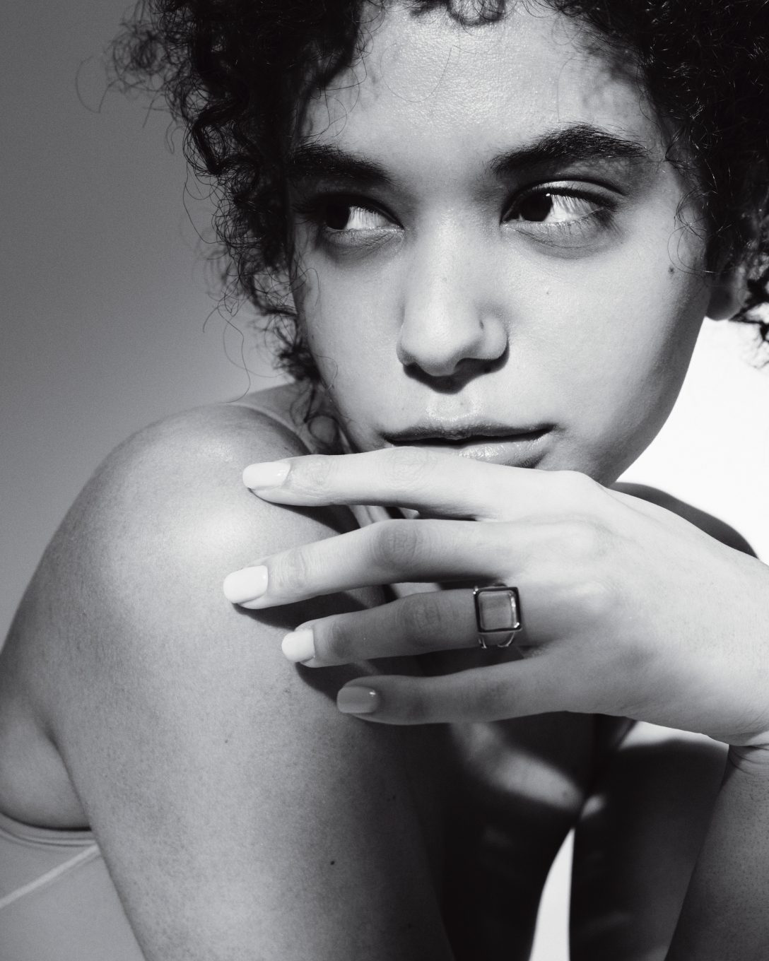 Yellow gold Manifest ring