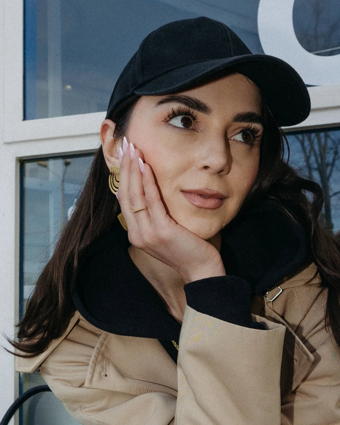 Inel Timpul Structural din aur galben