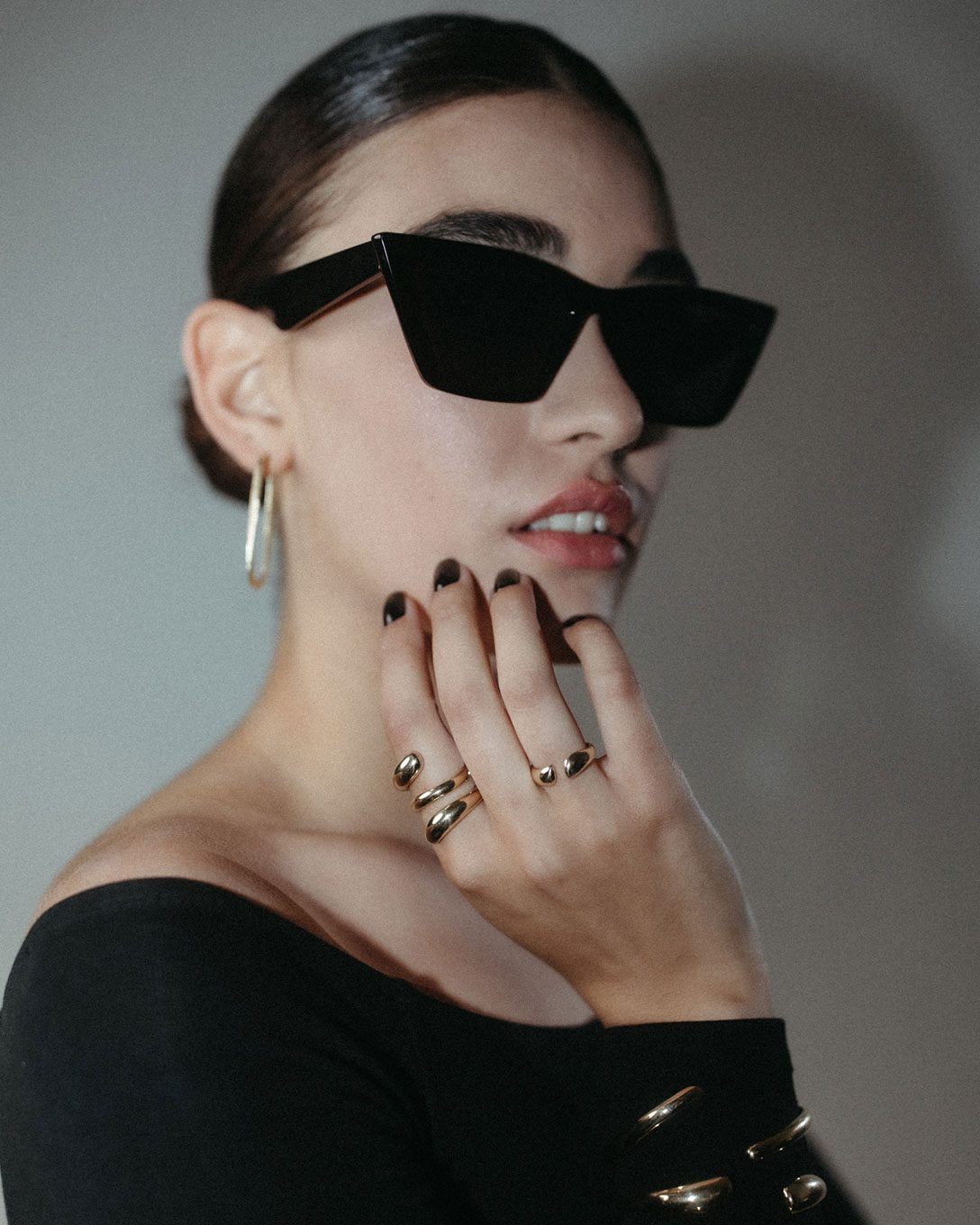 Inel Melted Piece din aur rose