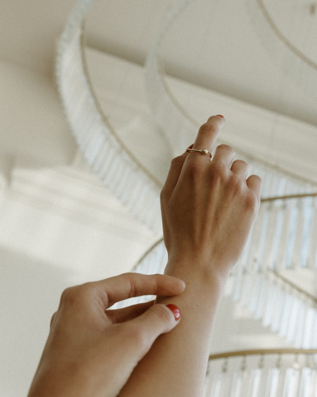 Inel Globe Timpul din aur galben cu diamant natural