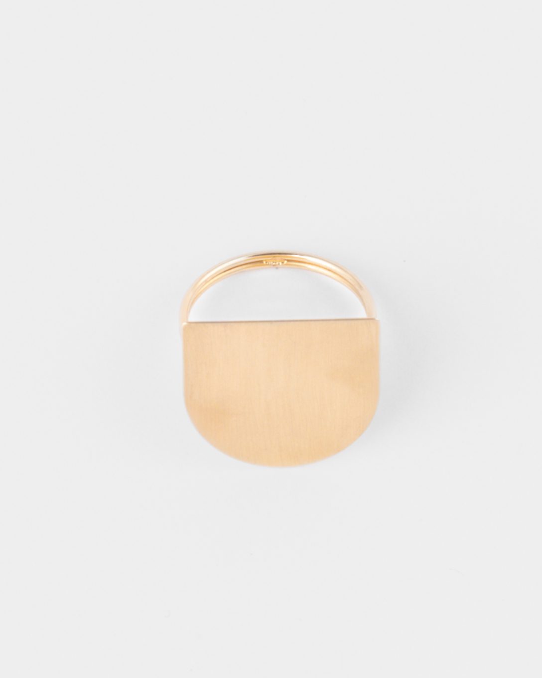 Inel mare Timpul din aur galben