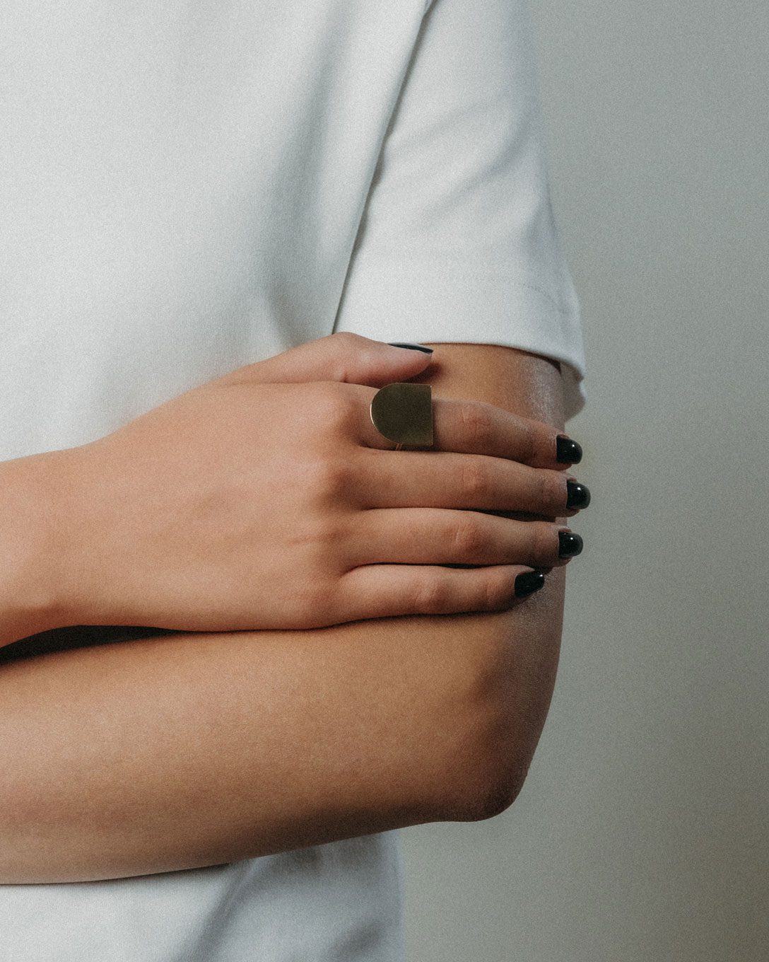 Inel mare Timpul din aur galben