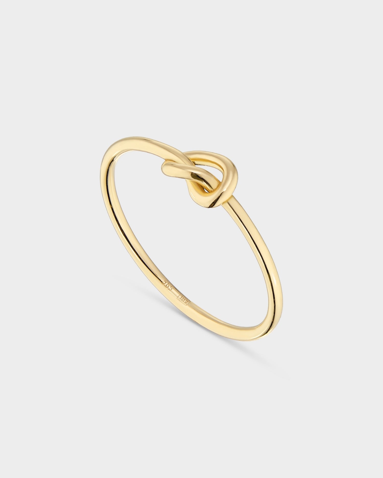 Yellow gold Knotted ring