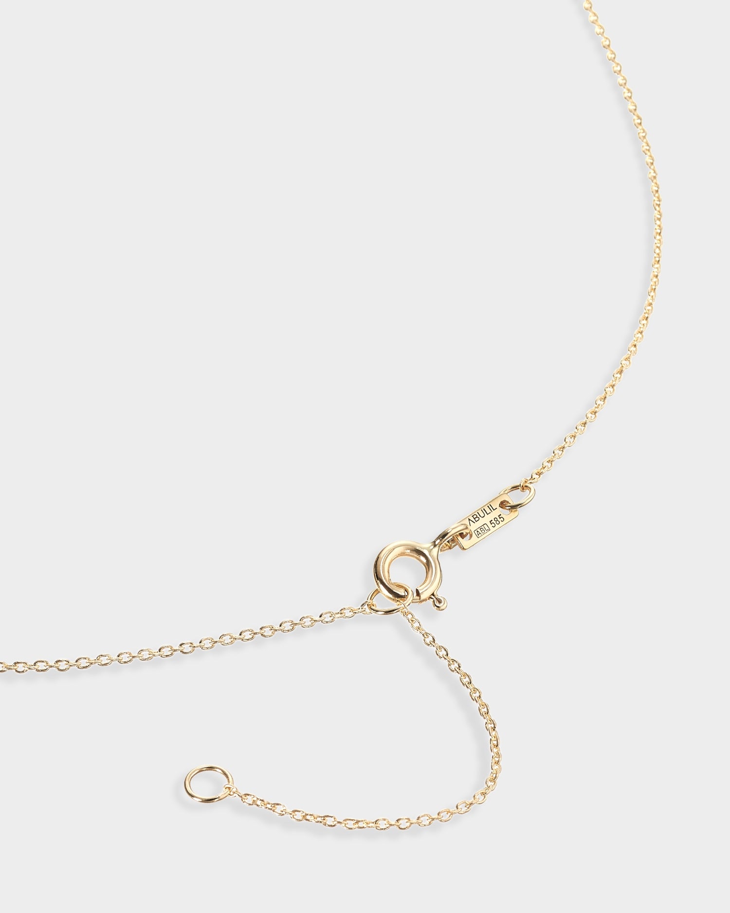 Lanț din aur galben cu perlă barocă naturală