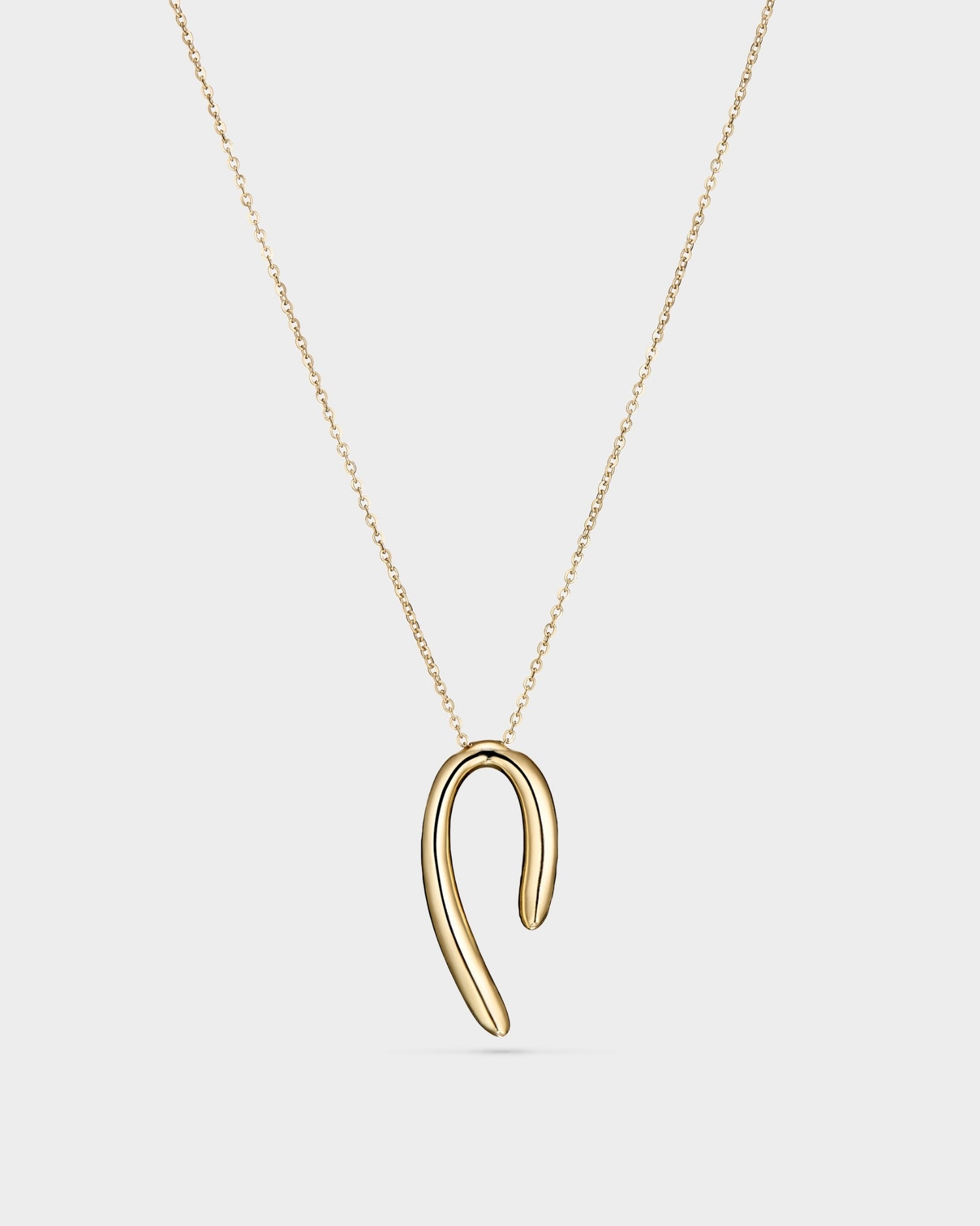 Yellow gold Hooked necklace