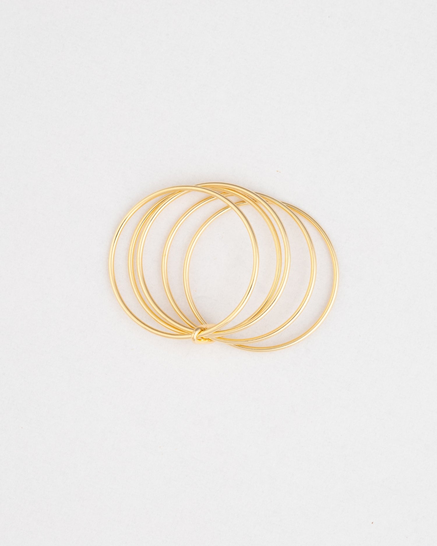 14k gold layered wire ring