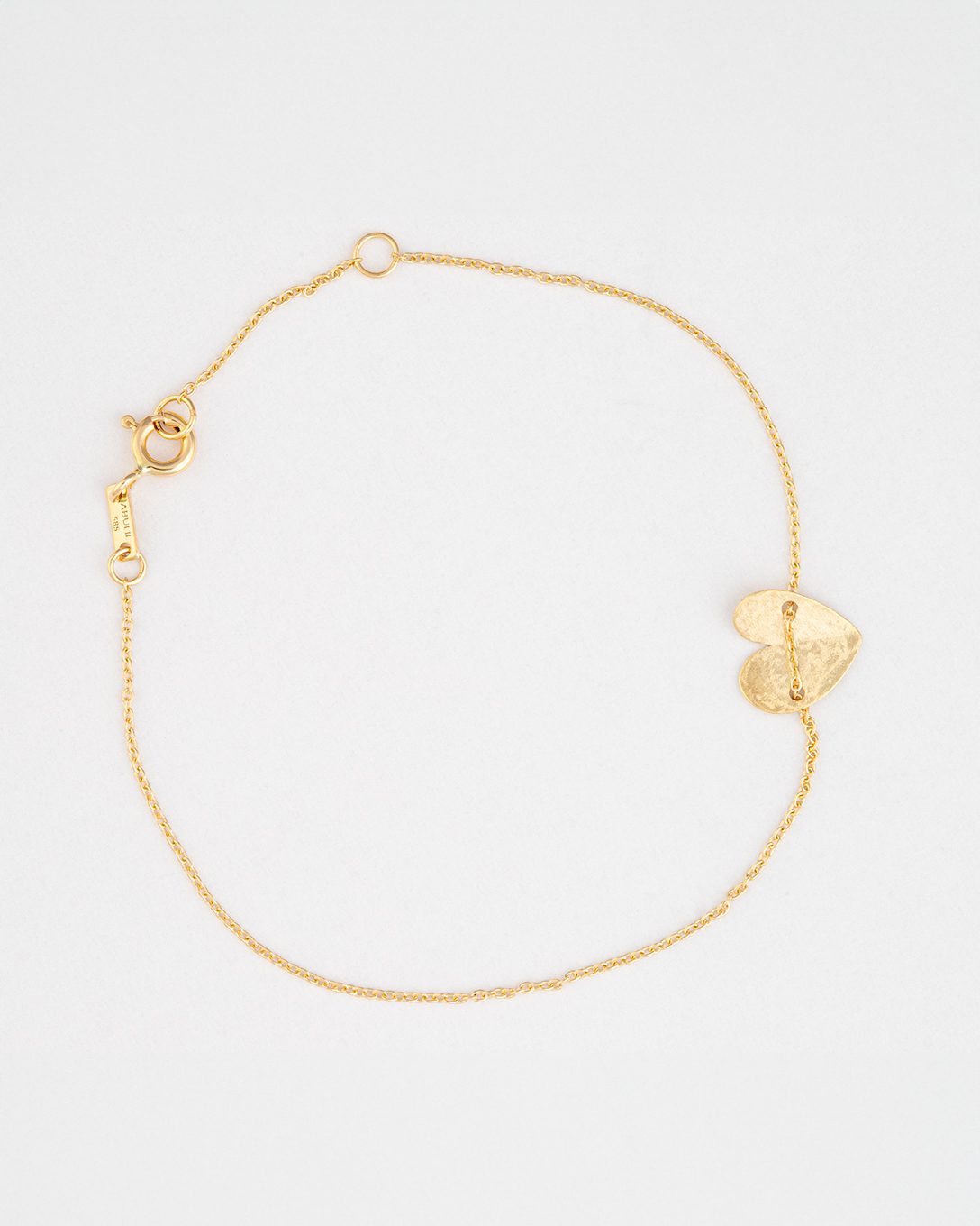 Brățară Inimă Plină din aur galben