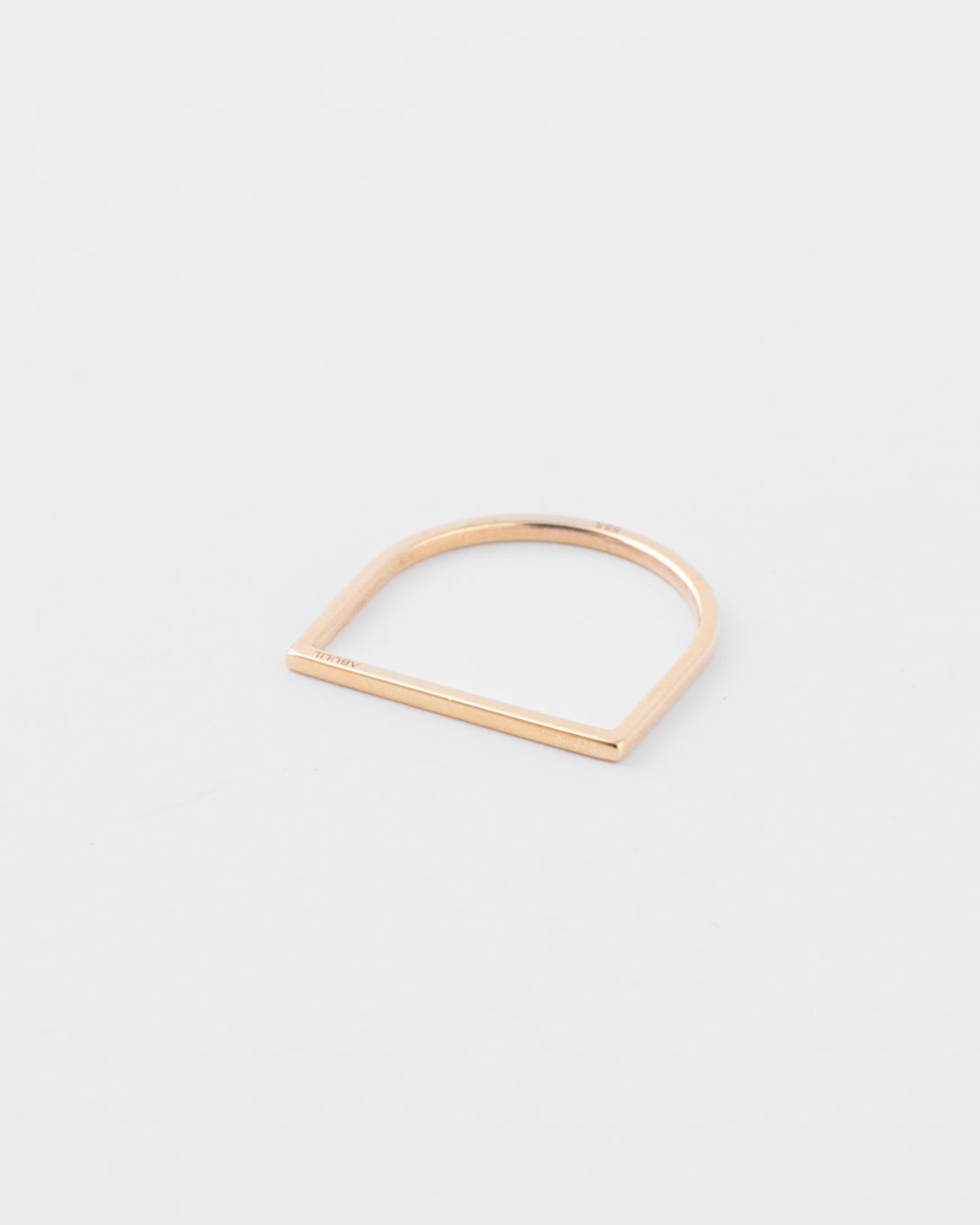 Inel subțire Timpul din aur galben