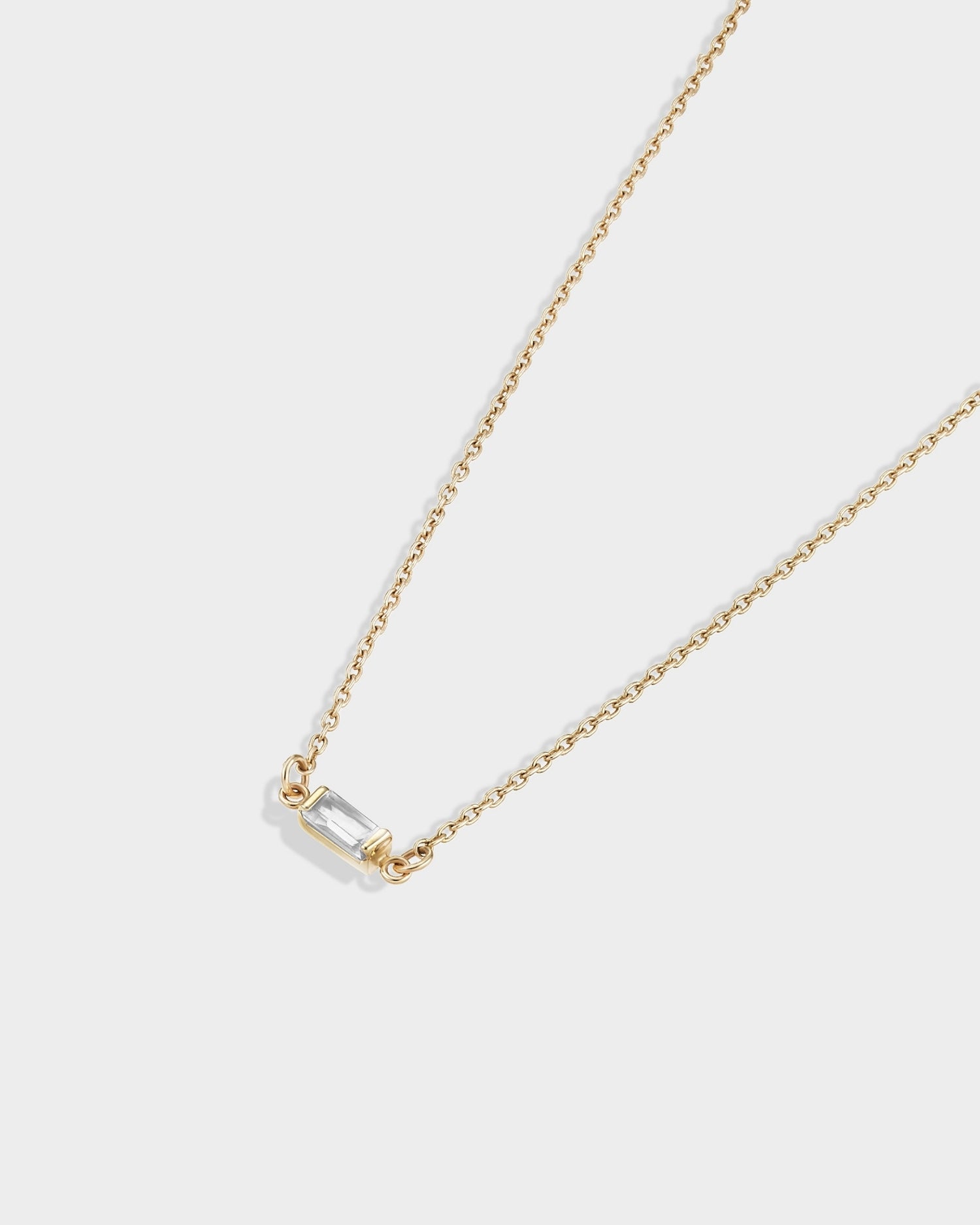 Brățară Baguette din aur galben cu diamant natural