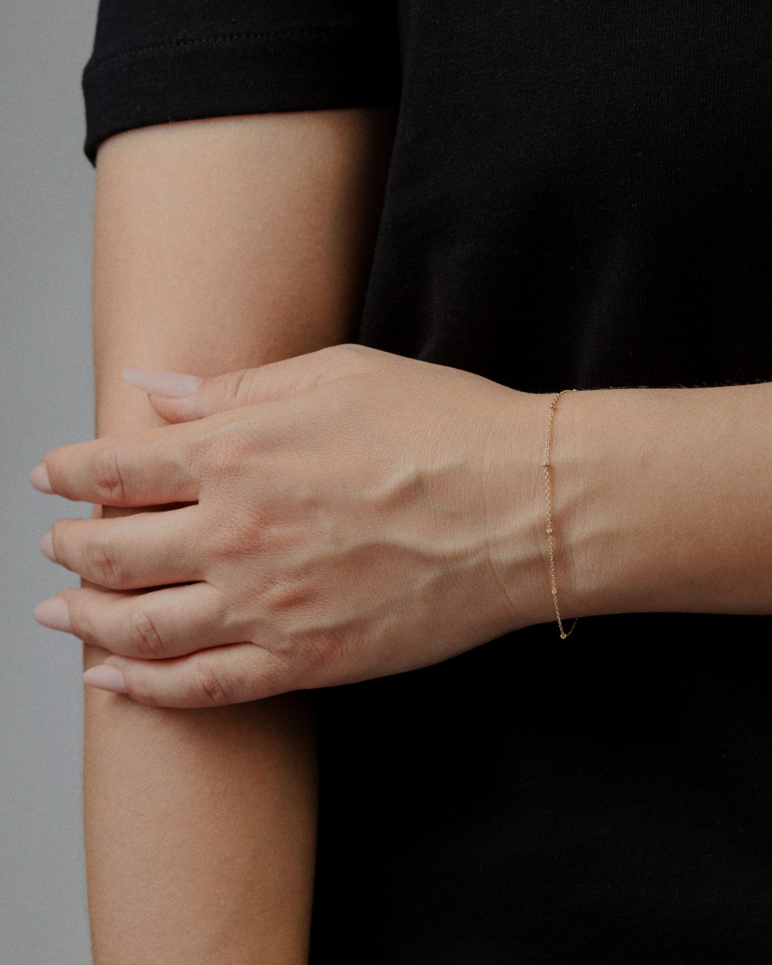 Brățară cu Biluțe din aur galben