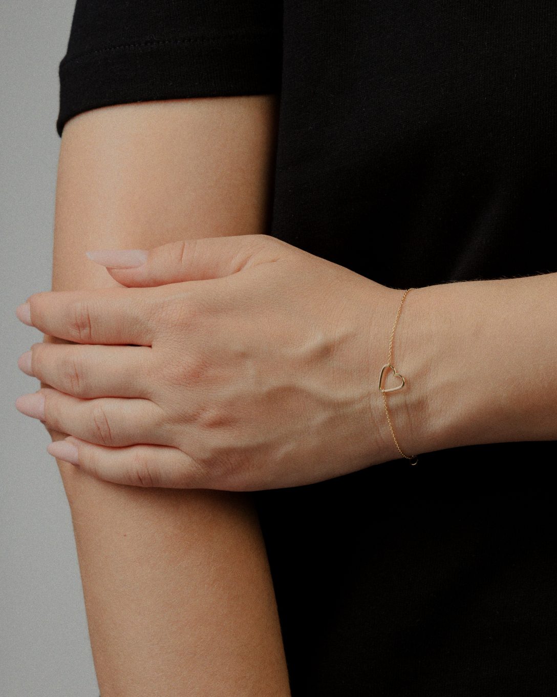 Brățară cu Inimioară din aur galben