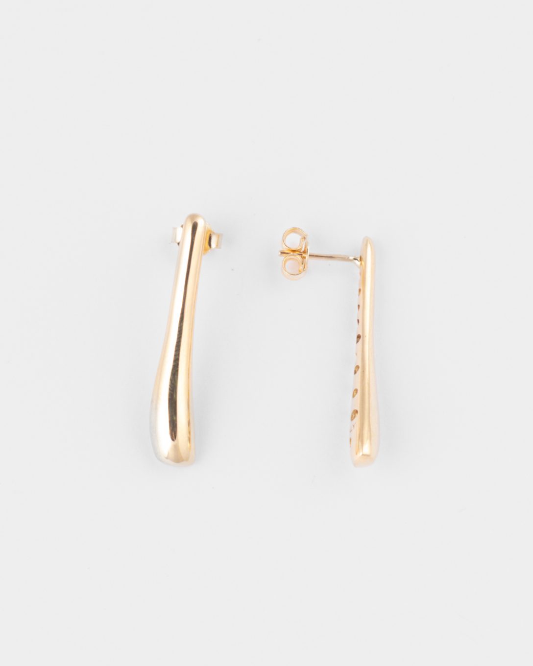 Cercei Melted Piece din aur galben