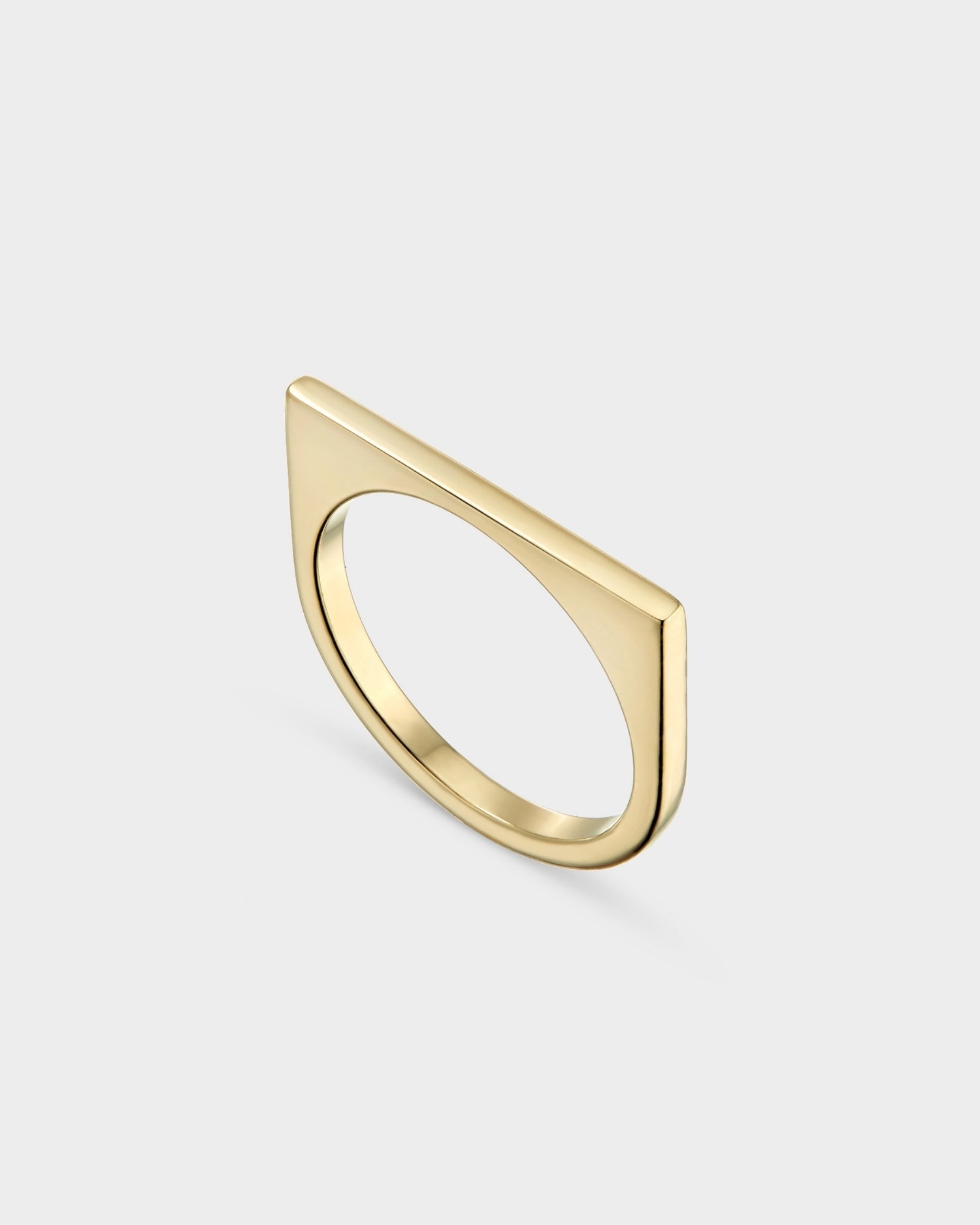 Yellow gold Time Structural ring