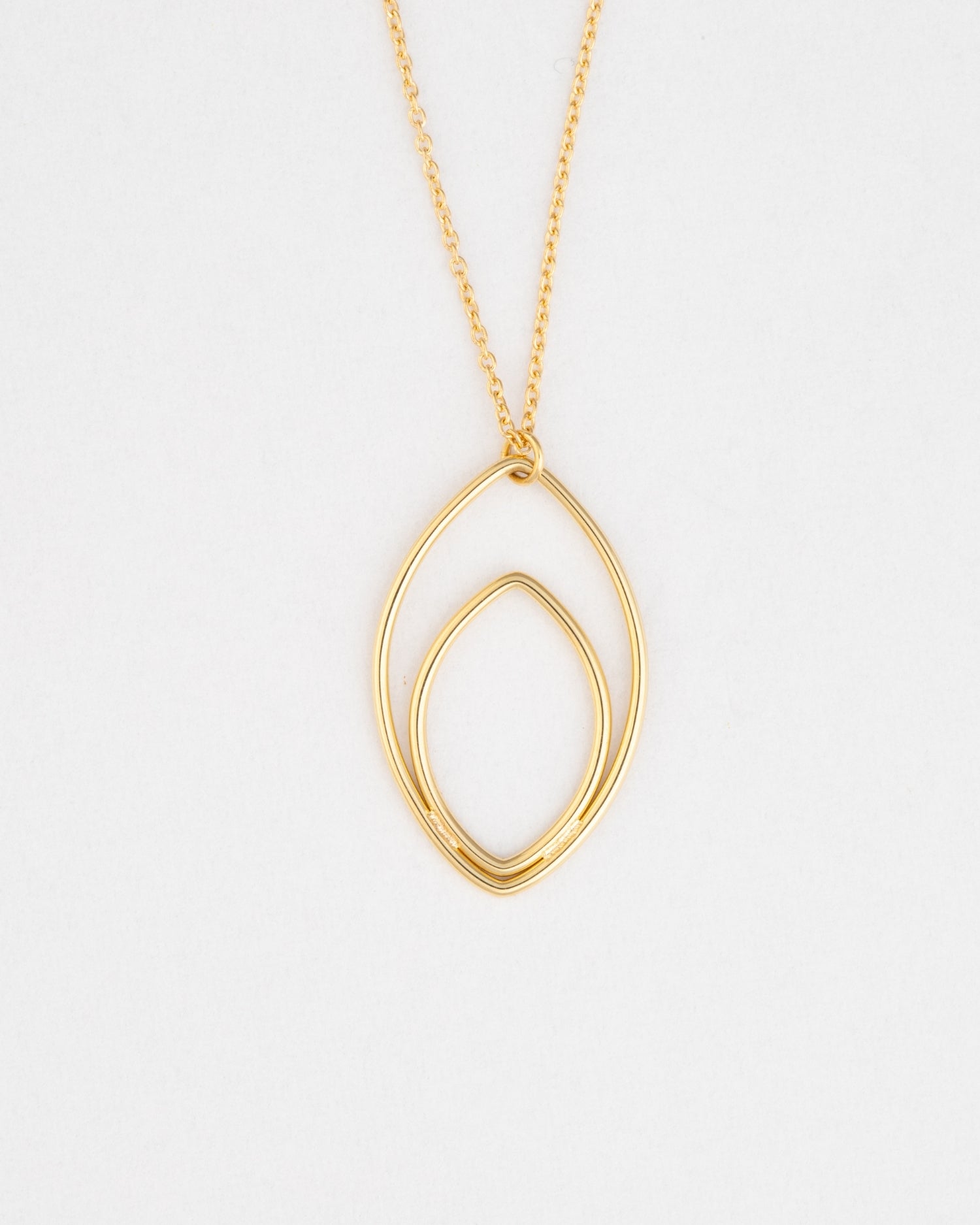 Lant frunza din aur galben